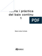 Teoria y Practica Del Bajo Continuo