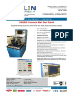 3000EM Common Rail Test Stand