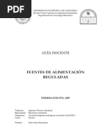 Guia Docente Fuentes de Alimentacion Reguladas