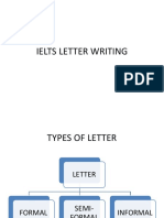 Ielts Letter Writing