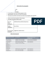 Information For Paragraphs: Define Referencing Word