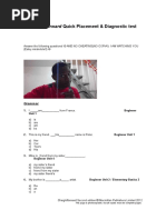 Straightforward Quick Placement & Diagnostic Test: Grammar