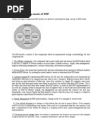 Conceptual Components of ERP