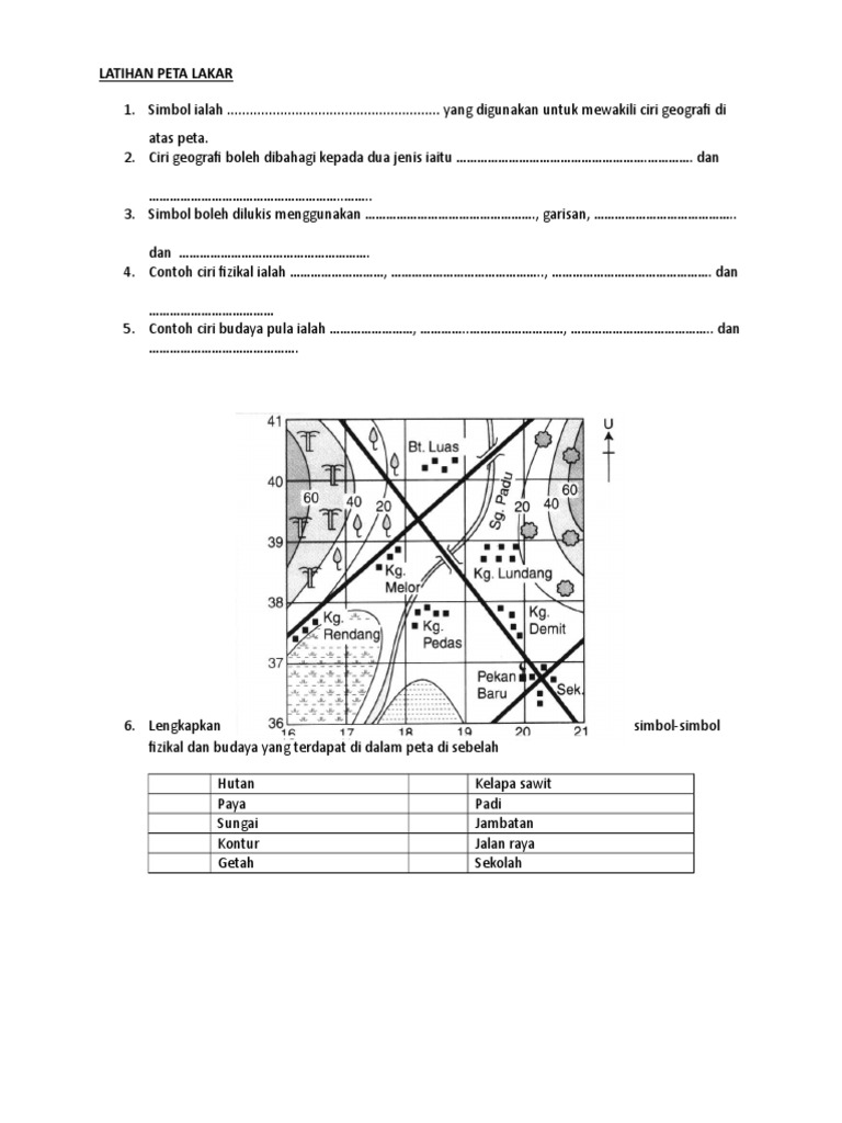 Latihan Bab Peta Lakar Pdf
