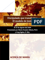 Discipulado Que Transforma El Modelo de Jesus