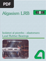 Algasism LRB: Isolatori Al Piombo - Elastomero Lead Rubber Bearings