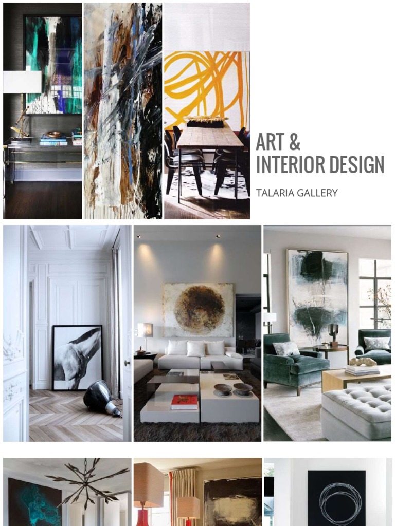 Abstract Art in Interior Design | PDF | Home & Garden | Lifestyle