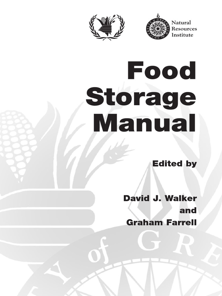 Food Storage Manual PDF PDF Roof Warehouse
