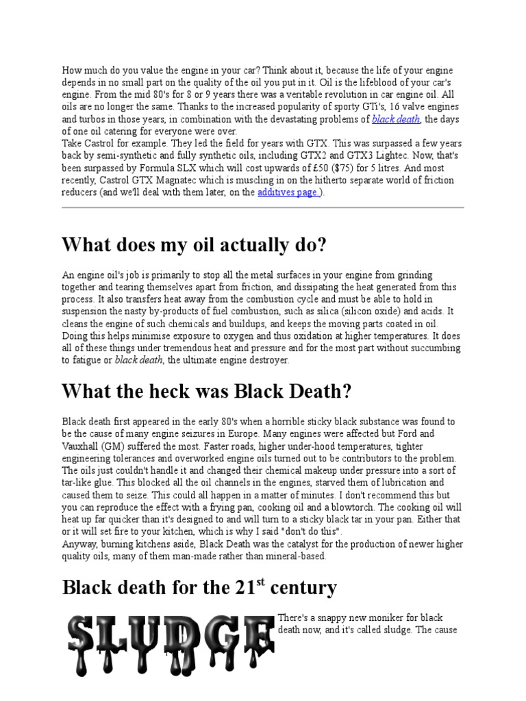 Engine Oil Bible PDF Motor Oil Petroleum