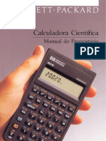 Guia do usuário da calculadora científica HP-20S