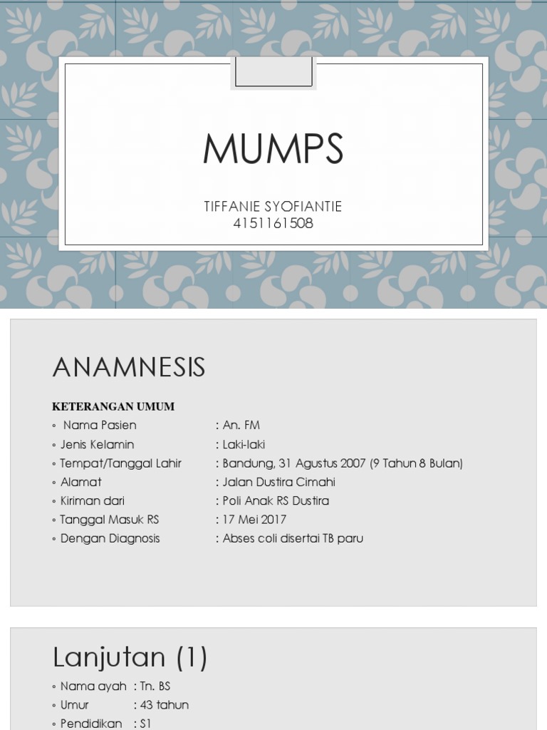 6b. Mumps | PDF