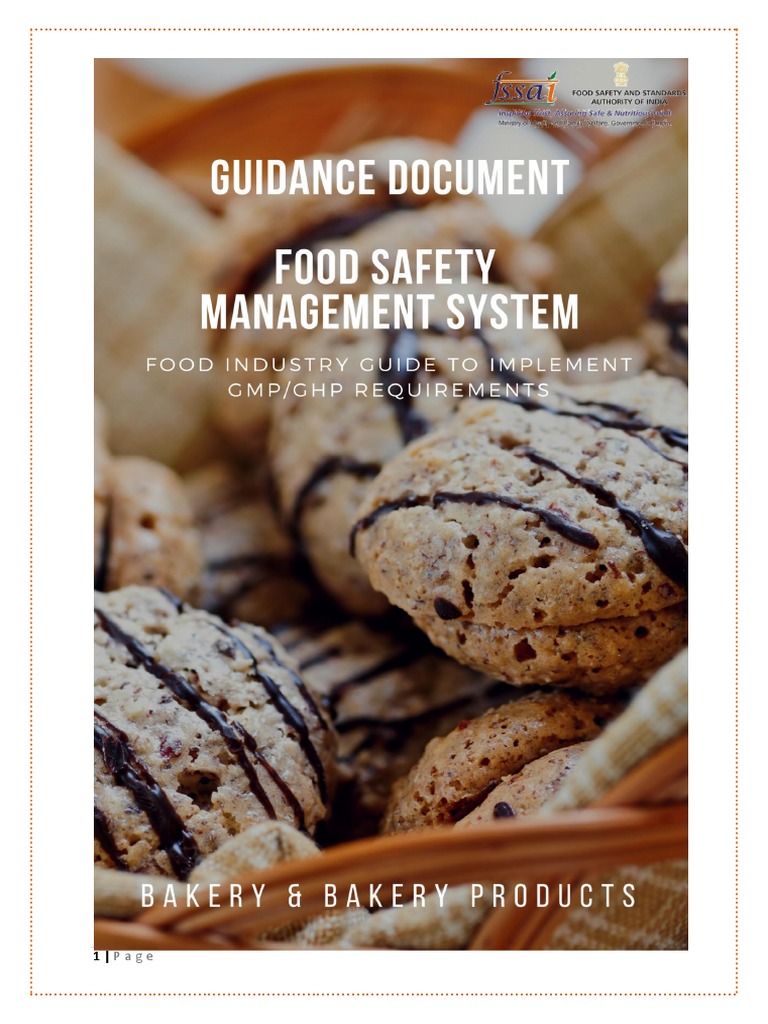 Guidance Document Bakery Sector 24-10-2017 | PDF | Food Safety | Water