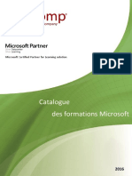 Catalogue Microsoft 2016