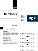 Icom IC-V8000 Optional Instruction Manual