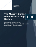 Murray Darling Basn Compliance Review Final Report, November 2017
