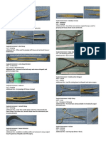 Surgical Instruments and Sutures Guide