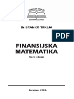 Finansijska Matematika (Trklja) PDF