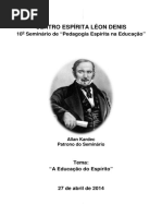 Apostila Seminario Pedagogia 2014