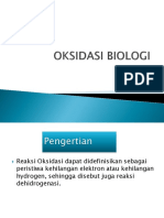 Oksidasi Biologi