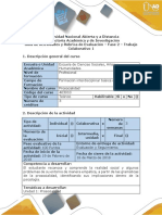 Guía de Actividades y Rúbrica de Evaluación - Fase 2 - Trabajo Colaborativo 1