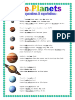 The Planets Comparative Superlative - 87358