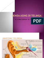 Benda Asing Di Telinga