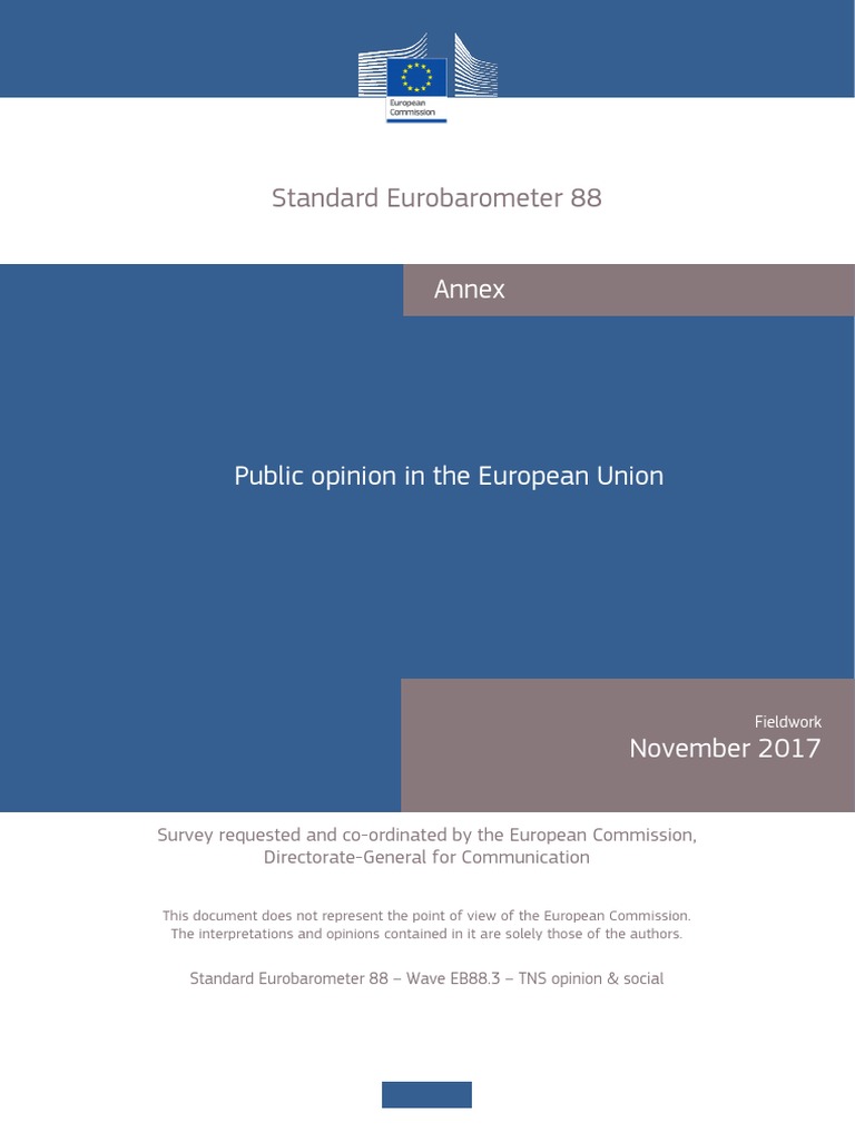 Eb88 Data Annex en | PDF | Social Research | Statistical Data Sets