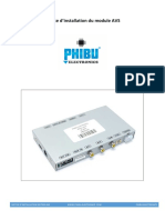 Notice D'installation Du Module AVS: Phibu-Electronics