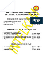 Persyaratan SKCK