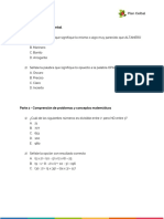 Jovenes A Programar Test de Ingreso Ejemplo