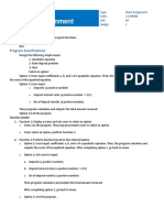 LAB101 Assignment: Title Background Program Specifications