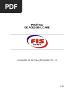 Política de Acessibilidade FIS