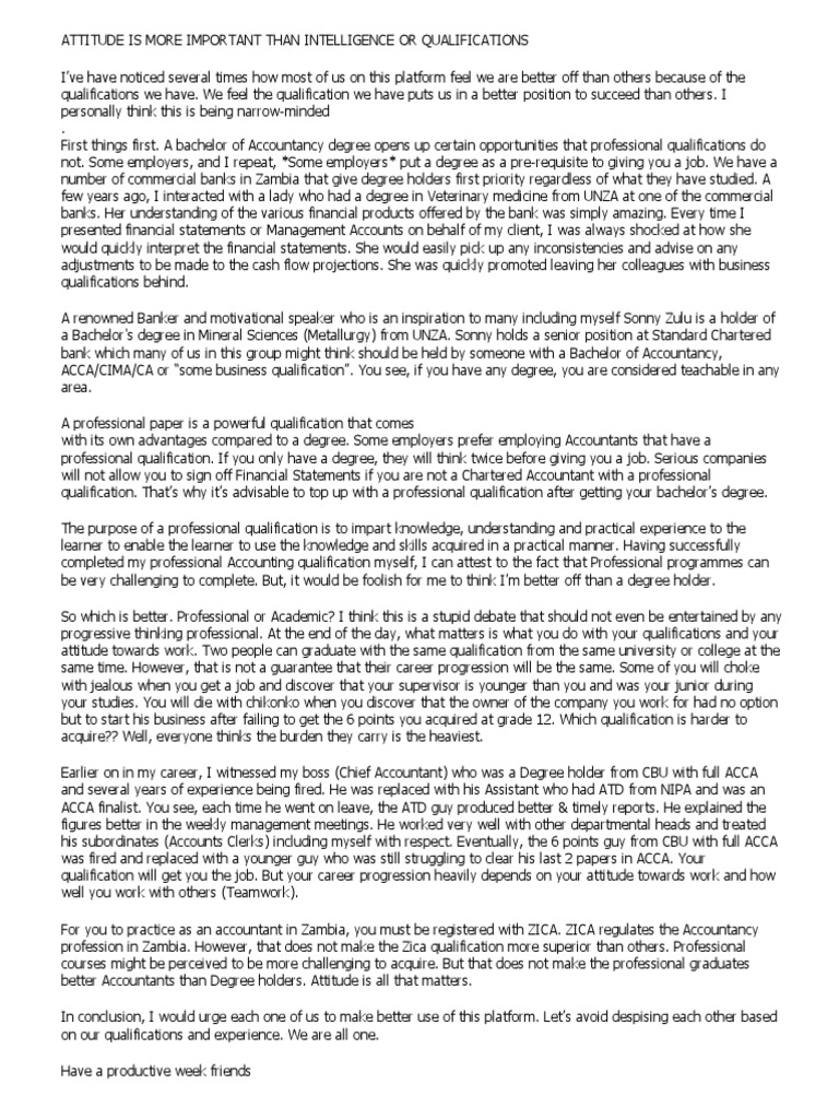 Academic attitude essay picture