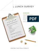 CEL School Lunch Survey PDF