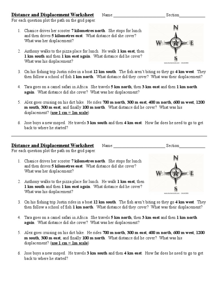 distanceanddisplacementworksheet-1