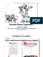 Konsep Dasar Ergonomi ppt