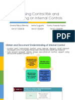 Assessing Control Risk and Reporting On Internal Controls