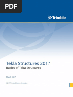 Basics of Tekla Structures 2017