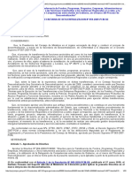 RSD #059-2009-PCM-SD - Directiva de Delegación de Competencias