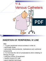Central Venous Catheters: Iv Terapy &