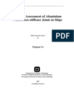 Fatigue Assessment of Aluminum Welded Box-Stiffener Joints in Ships - 2004