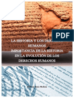 La Historia y Los Derechos Humanos Importancia de La Historia en La Evolución de Los Derechos Humanos