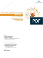 La Desmanicomialización. Principios y Componentes de La Transformación