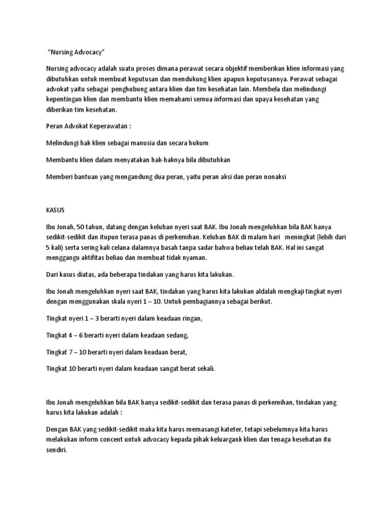 Nursing advocacy thesis image