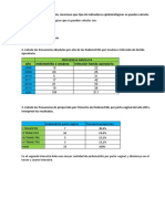 Indicadores epidemiológicos y tasas de infecciones