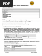 Application Form For CSWIP 5 Year Renewal (Overseas) With Logbook