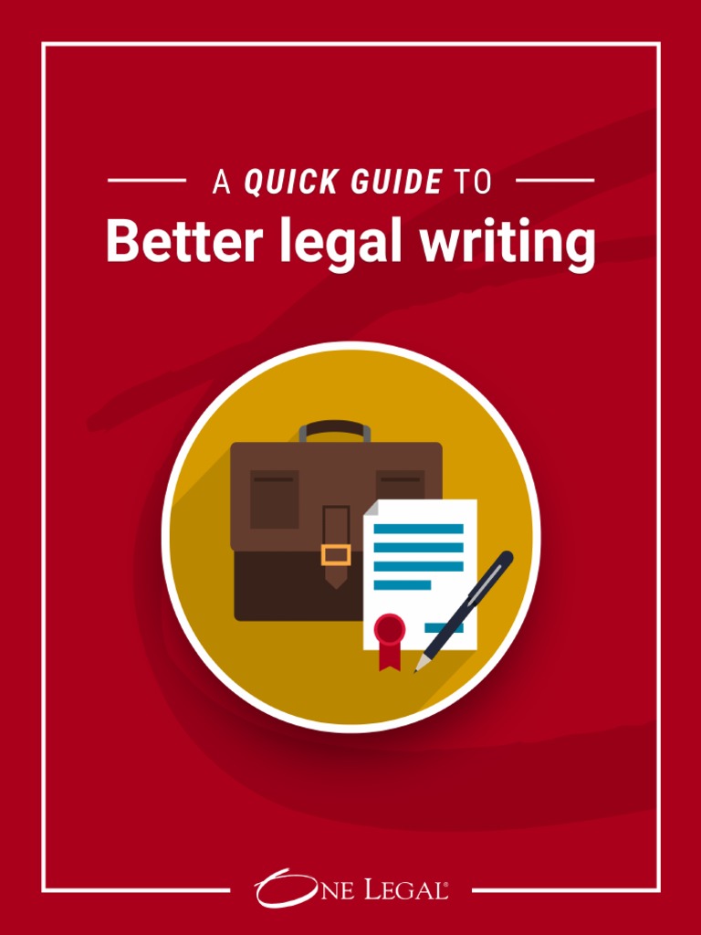 Quick Guide To Better Legal Writing PDF Typefaces Typography