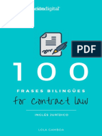 Ebook 100 Frases Bilingues Contract Law Lola Gamboa - Compressed