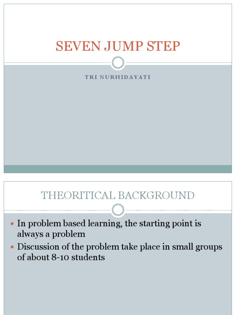 Seven Jump Step Pdf Information Brainstorming