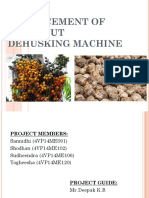 Enhancement of Arecanut Dehusking Machine